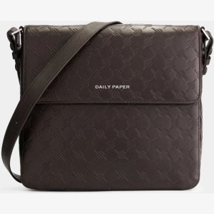 Dark Brown Myshus Monogram Bag