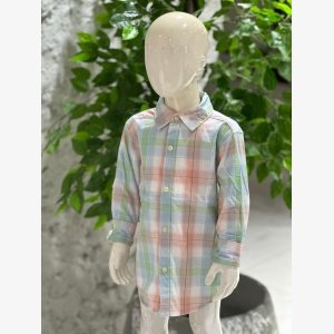 Toddler Plaid Button-Down Shirt