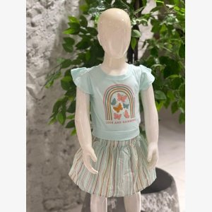 Baby 2-Piece Butterfly Top & Skort Set