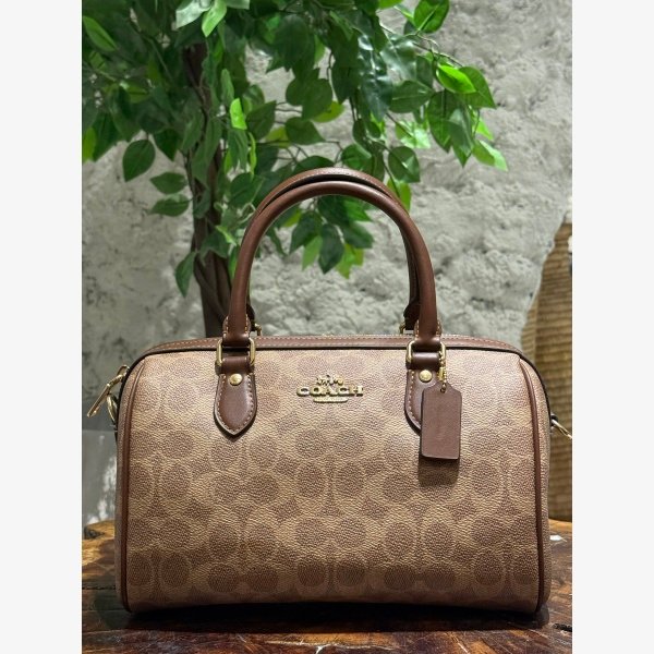 Rowan Satchel Bag In Signature Canvas - Image 4