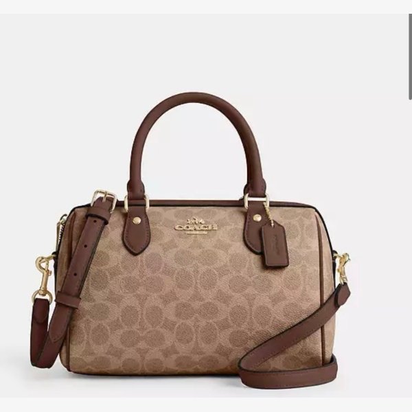 Rowan Satchel Bag In Signature Canvas - Image 6