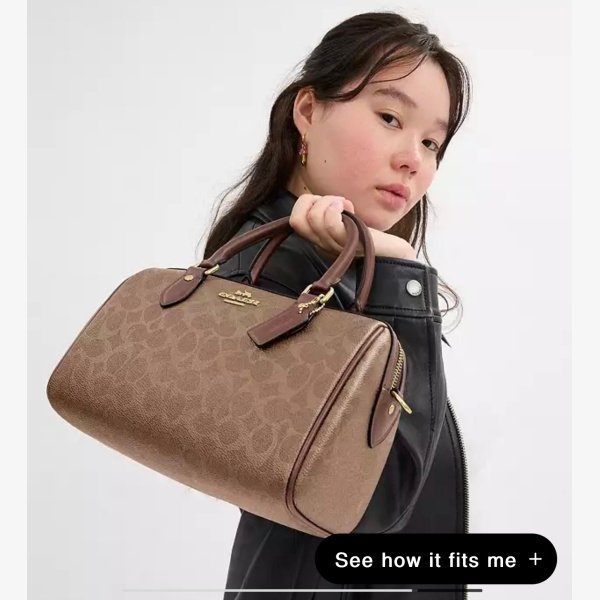 Rowan Satchel Bag In Signature Canvas - Image 7
