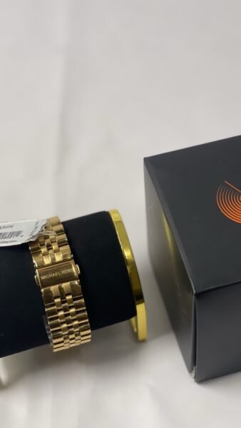 Lexington Gold-Tone Chronograph Watch - Image 7
