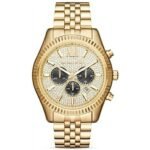 Lexington Gold-Tone Chronograph Watch