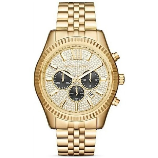 Lexington Gold-Tone Chronograph Watch - Image 1