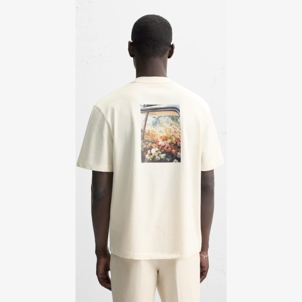 CONTRAST PHOTO PRINT T-SHIRT - Image 4
