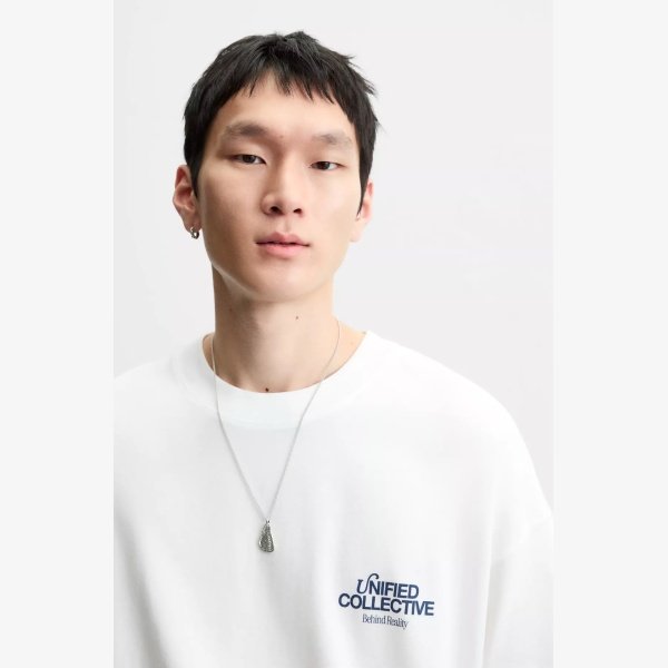 CONTRAST PRINT T-SHIRT - Image 1