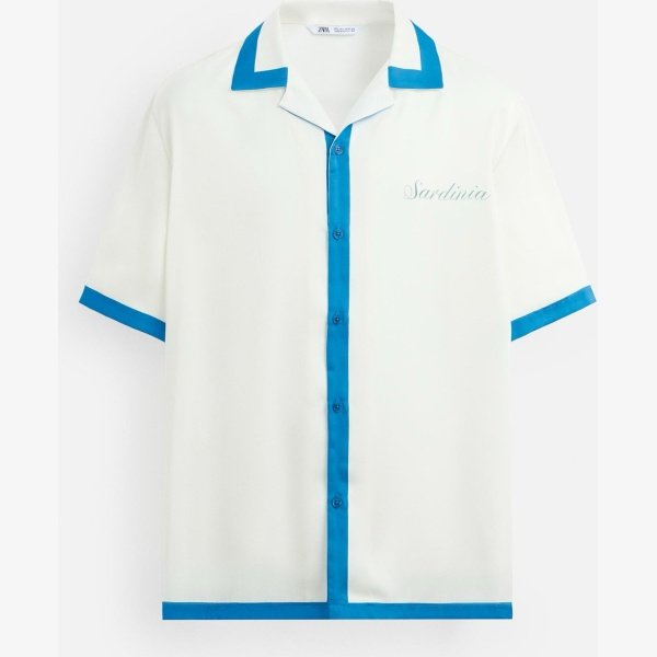 PRINTED SATIN SHIRT - Image 8