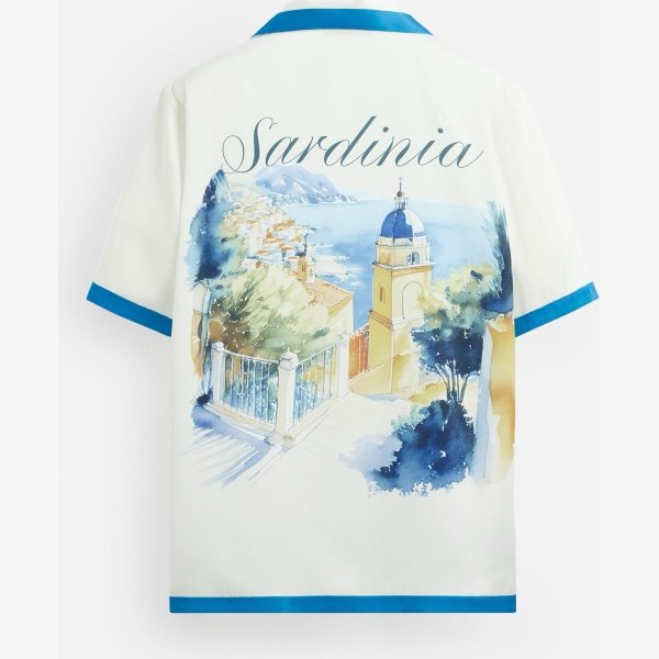 PRINTED SATIN SHIRT - Image 7