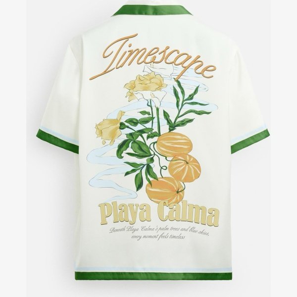 PRINTED SATIN SHIRT - Image 4