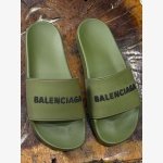 Balenciaga Men’s Logo Pool Slide