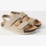 SPLIT SUEDE LEATHER SANDALS - Image 2