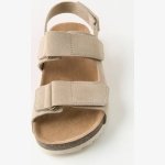 SPLIT SUEDE LEATHER SANDALS - Image 4