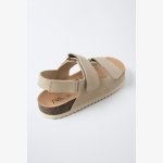 SPLIT SUEDE LEATHER SANDALS - Image 3
