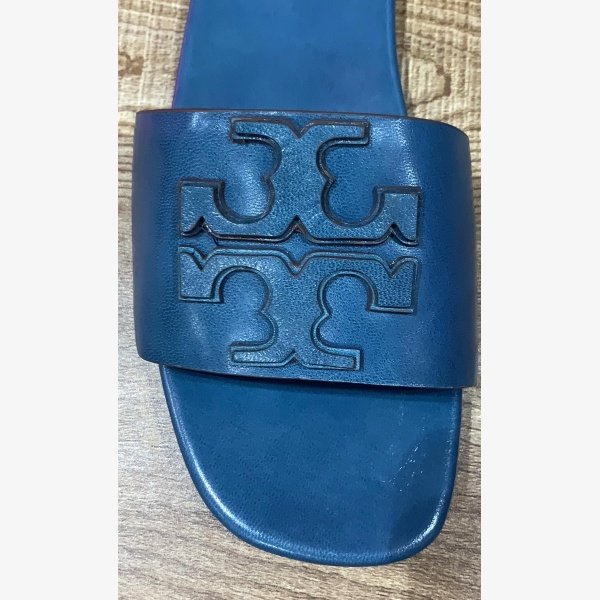INES FLAT SLIDE GOAT LEATHER - Image 3