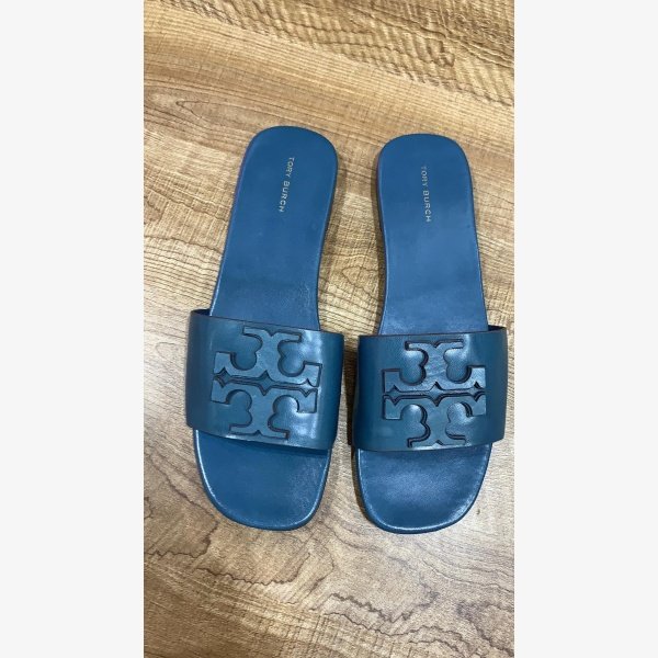 INES FLAT SLIDE GOAT LEATHER - Image 2