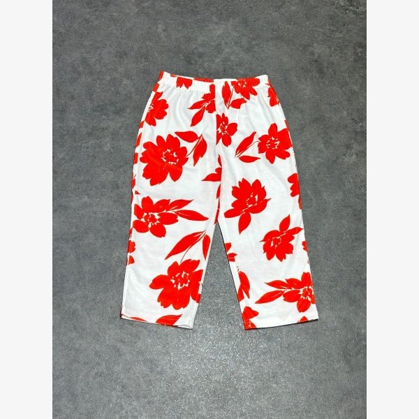 2-PIECE RED FLORAL PAJAMA SET - Image 3