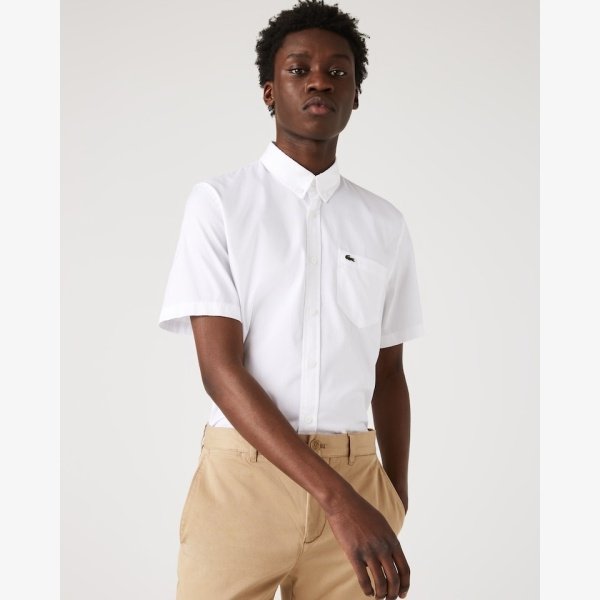Men's Regular Fit Oxford Cotton Shirt - Image 1