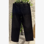BLACK AMBA MONOGRAM JEANS - Image 2
