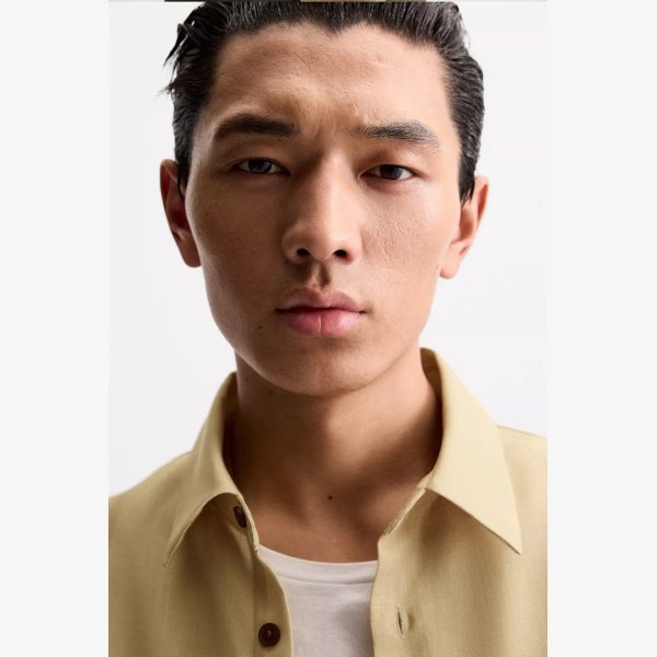SHIRT WITH CONTRAST PRINT - Image 2