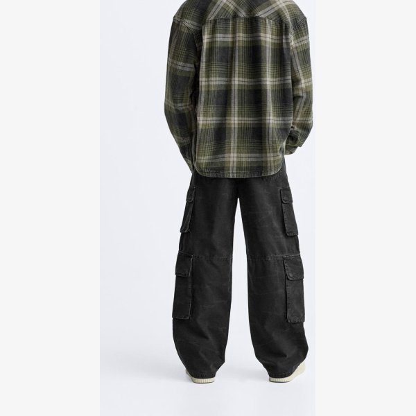 ZARA BAGGY CARGO JEANS - Image 5