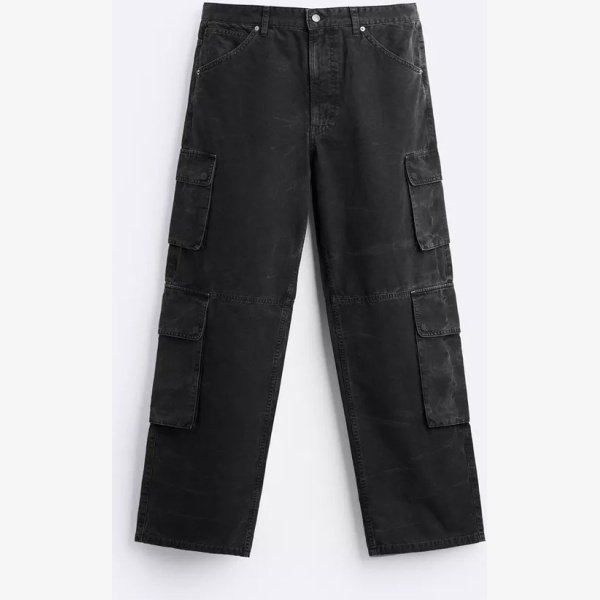 ZARA BAGGY CARGO JEANS - Image 6