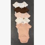5-PIECE BABY BODYSUITS
