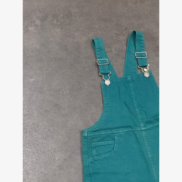 DENIM SHORT DUNGAREES - Image 3