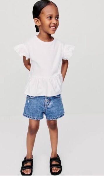 RIPPED DENIM BERMUDA SHORTS - Image 4