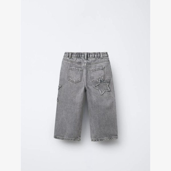 STAR WIDE-LEG JEANS - Image 3
