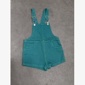 DENIM SHORT DUNGAREES