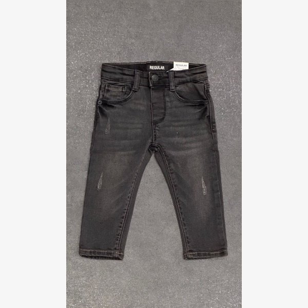BLACK-GREY REGULAR FIT - Image 1