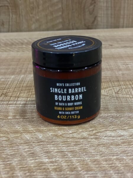 BATH & BODY WORKS - SINGLE BARREL BOURBON BEARD SCRUFF CREAM - Image 3
