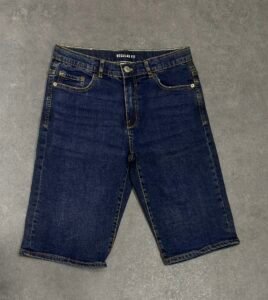 REGULAR FIT DENIM SHORTS