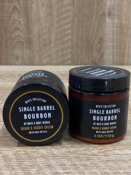 BATH & BODY WORKS - SINGLE BARREL BOURBON BEARD SCRUFF CREAM - Image 2