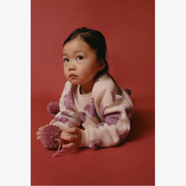 SPARKLY PRINT SWEATSHIRT - Image 1