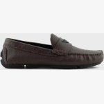EMPORIO ARMANI TUMBLED-LEATHER DRIVING SHOE - Image 10