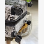 LARGE PYTHON PRINT SPINNER LUGGAGE - Image 5