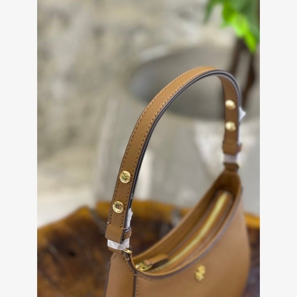 EMERSON SMALL PATENT ZIP SHOULDER BAG - Image 13