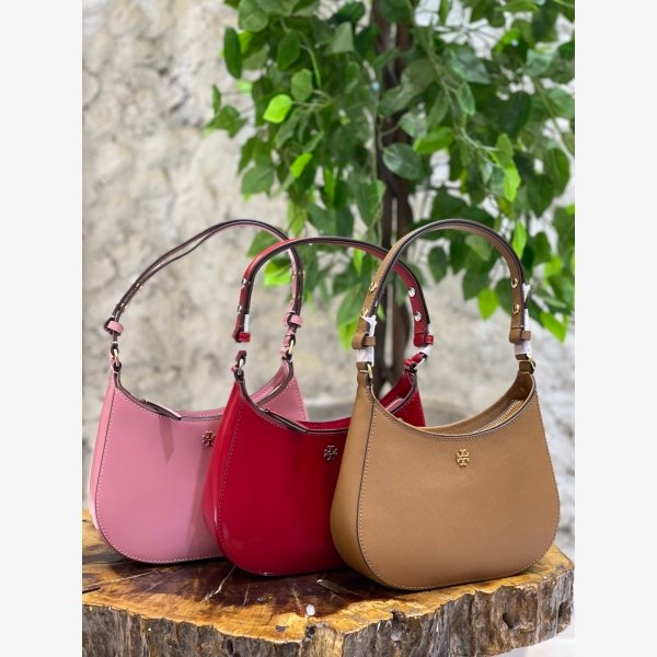 EMERSON SMALL PATENT ZIP SHOULDER BAG - Image 15