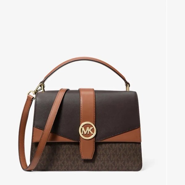 GREENWICH MEDIUM SIGNATURE LOGI SATCHEL - Image 2