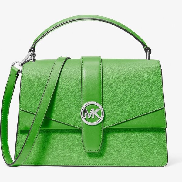 GREENWICH MEDIUM SIGNATURE LOGI SATCHEL - Image 9