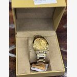 THE CITY CHAMPAGNE DIAL GOLD-TONE UNISEX WATCH - Image 2
