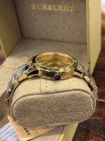 THE CITY CHAMPAGNE DIAL GOLD-TONE UNISEX WATCH - Image 3