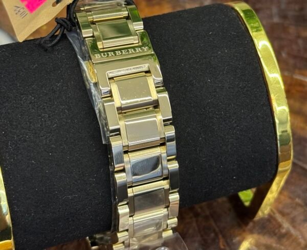 THE CITY CHAMPAGNE DIAL GOLD-TONE UNISEX WATCH - Image 5