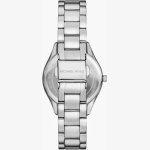 LAURYN THREE-HAND STAINLESS STEEL WATCH, EARRINGS AND NECKLACE GIFT SET - Image 5