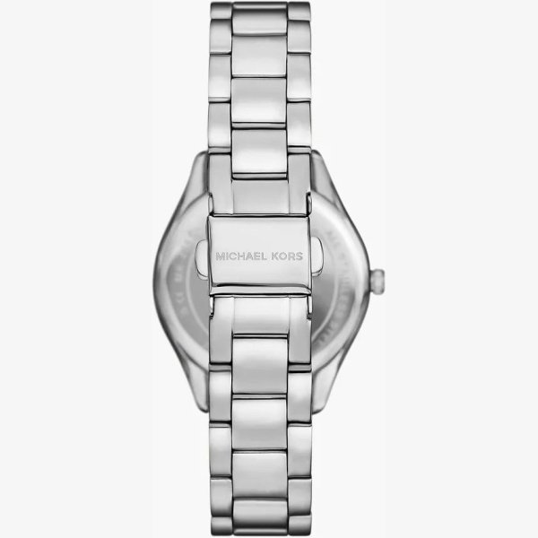 LAURYN THREE-HAND STAINLESS STEEL WATCH, EARRINGS AND NECKLACE GIFT SET - Image 5