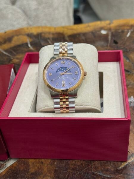 FERRAGAMO DUO MOON-PHASE BRACELET WATCH - Image 5