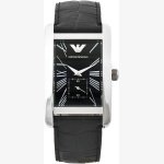 RECTANGULAR BLACK DIAL WATCH