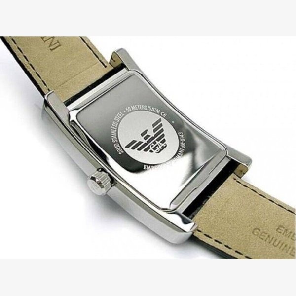 RECTANGULAR BLACK DIAL WATCH - Image 6